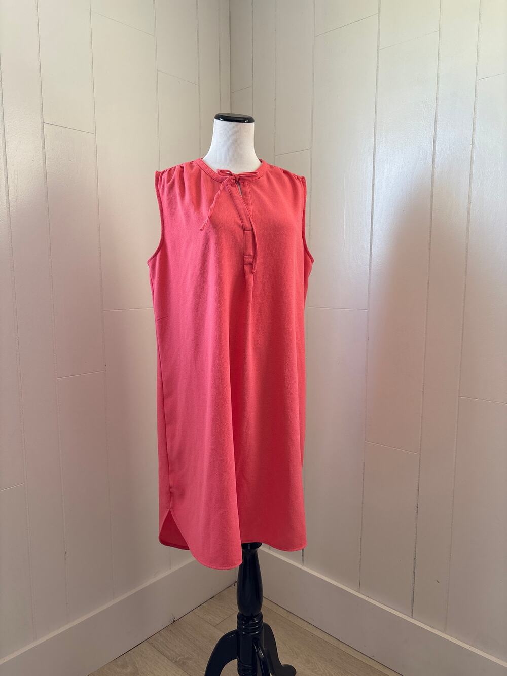 Merona Peach Pullover Shift Dress, Size XL